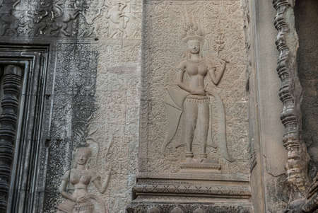 Angkor Wat, Siemreap, Cambodia.の写真素材