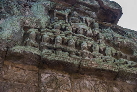 Angkor Thom, Siemreap, Cambodia.の写真素材