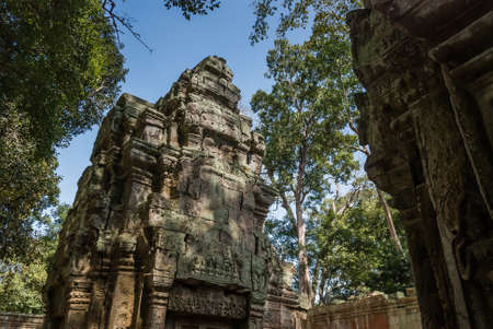 Angkor Thom, Siemreap, Cambodia.の写真素材