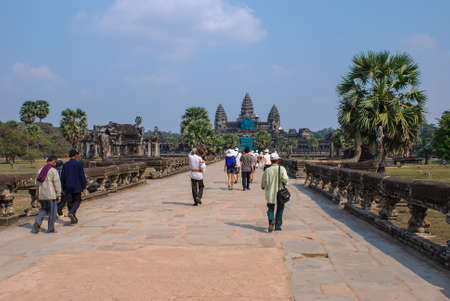 Angkor Wat, Siemreap, Cambodia.の写真素材