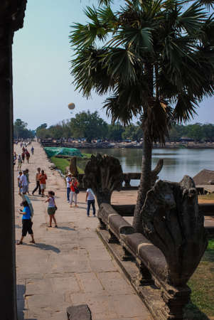 Angkor Wat, Siemreap, Cambodia.のeditorial素材