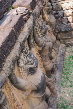 Angkor Thom, Siemreap, Cambodia.の写真素材