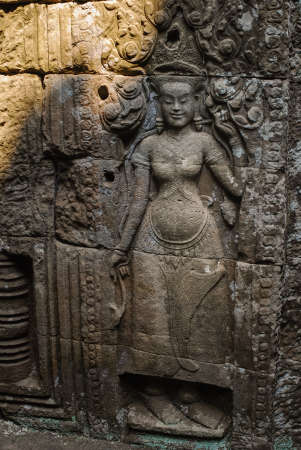 Angkor Thom, Siemreap, Cambodia.の写真素材