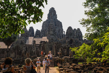 Angkor Thom, Siemreap, Cambodia.のeditorial素材