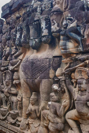 Angkor Thom, Siemreap, Cambodia.の写真素材