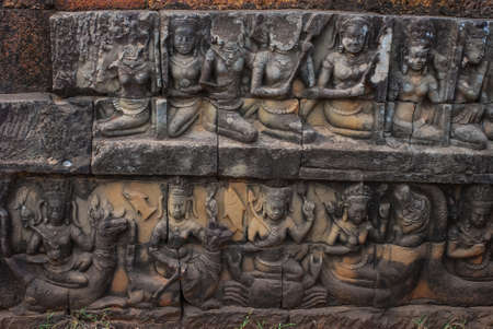 Angkor Thom, Siemreap, Cambodia.の写真素材