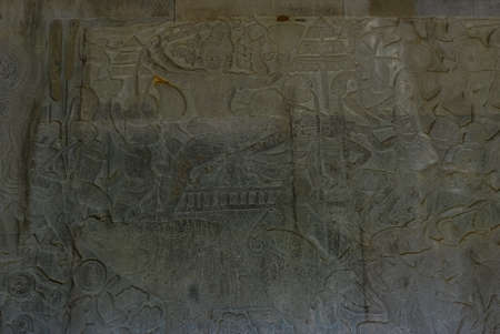 Angkor Wat, Siemreap, Cambodia.の写真素材
