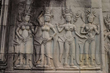 Angkor Wat, Siemreap, Cambodia.の写真素材