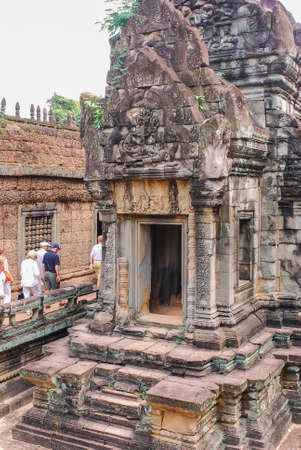 Angkor Thom, Siemreap, Cambodia.の写真素材