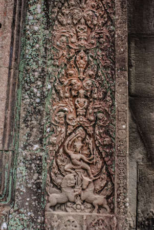 Angkor Thom, Siemreap, Cambodia.の写真素材