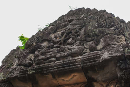 Angkor Thom, Siemreap, Cambodia.の写真素材