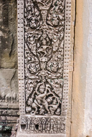 Angkor Thom, Siemreap, Cambodia.の写真素材