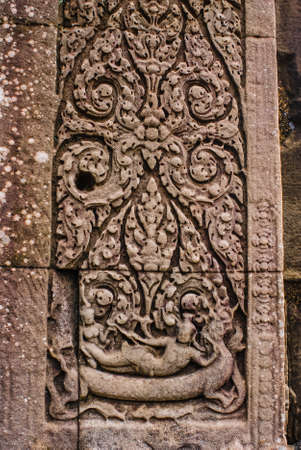 Angkor Thom, Siemreap, Cambodia.の写真素材