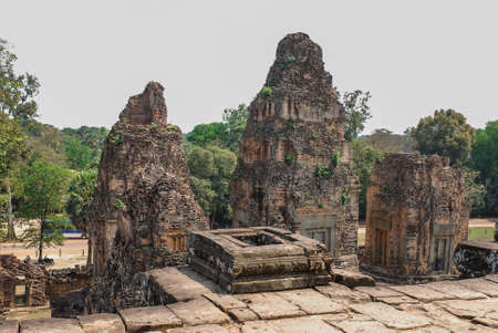 Angkor Thom, Siemreap, Cambodia.の写真素材