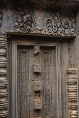 Angkor Thom, Siemreap, Cambodia.の写真素材