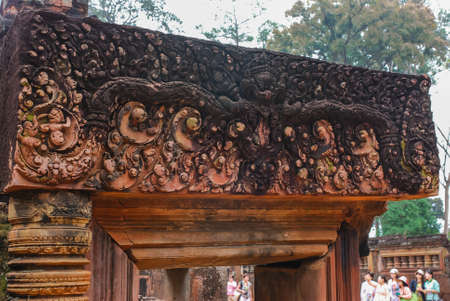 Angkor Thom, Siemreap, Cambodia.の写真素材