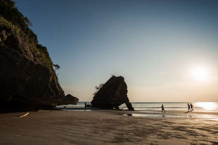 Yong Ling Beach, Sikao, Trang, Thailand.の写真素材