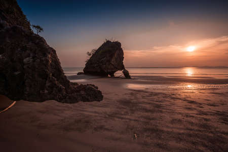 Yong Ling Beach, Sikao, Trang, Thailand.の写真素材