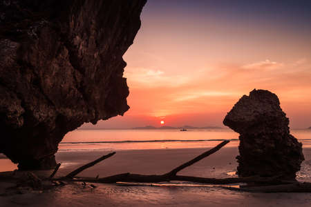 Yong Ling Beach, Sikao, Trang, Thailand.の写真素材