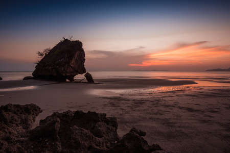 Yong Ling Beach, Sikao, Trang, Thailand.の写真素材