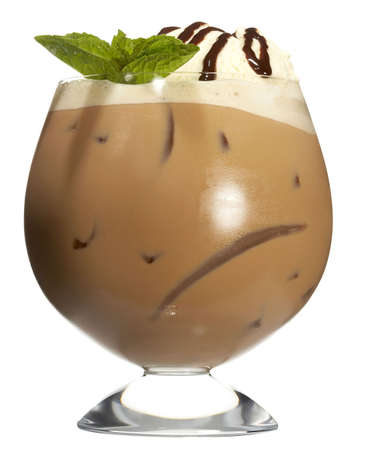 Coffee Chocolate Frappeの写真素材