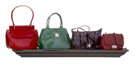 handbag shelf accessoriesの写真素材