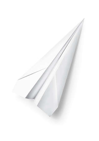 paper airplaneの写真素材