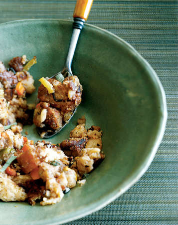 sausage stuffingの写真素材