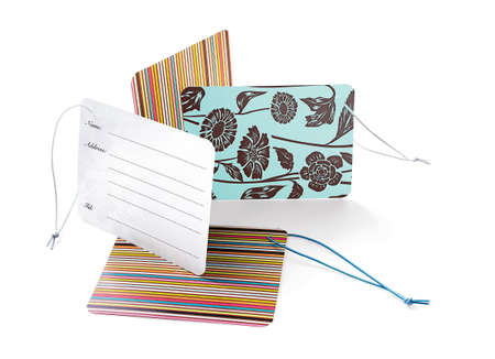 travel, blank luggage tags For Your Addressの写真素材