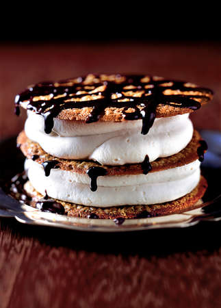 dessert, napoleon pastryの写真素材