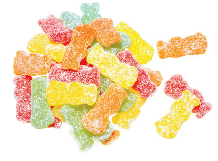 gummy fruit snacks
の写真素材