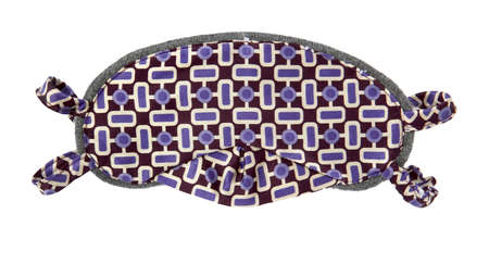 purple eye maskの写真素材