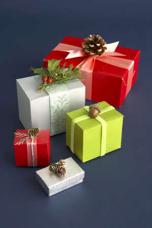 beautiful gift boxesの写真素材