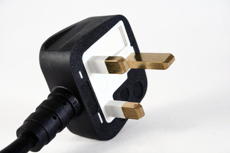Socket Plug on white background.