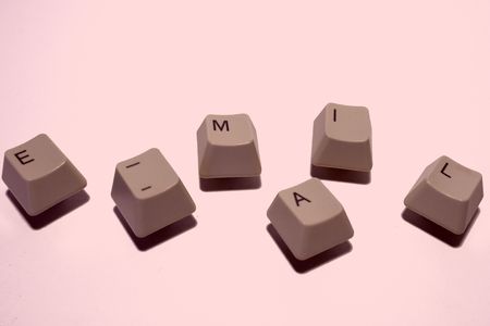 e-mail keysの写真素材