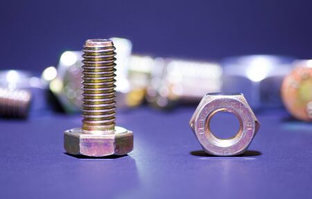 Bolt and nutの写真素材