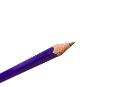 A pencile isolated on a white background.の写真素材