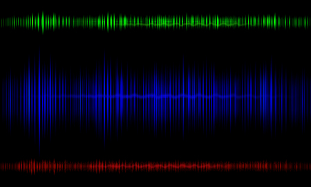 Abstract pulse image that can be used as a medical or technical background.の写真素材