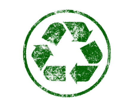 Recycle stamp.の写真素材