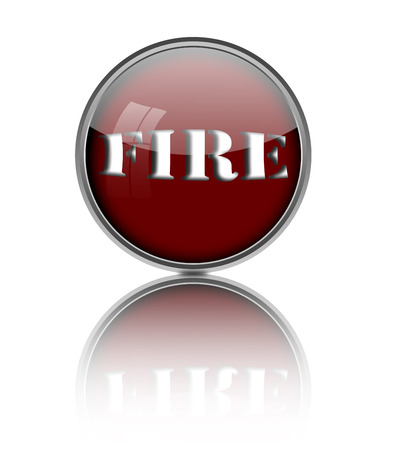 Fire button.の写真素材