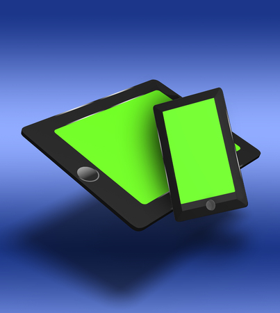 Mobile device.の写真素材