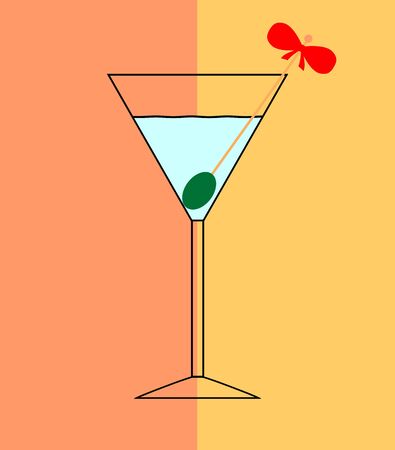 Martini Icon.の写真素材