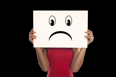 Abstract concept for depression.の写真素材