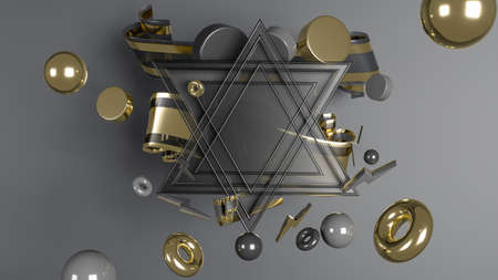 Black Friday and Cyber Monday Sale Promotion Banner Background with Promo Code Field. Vector illustrationの写真素材