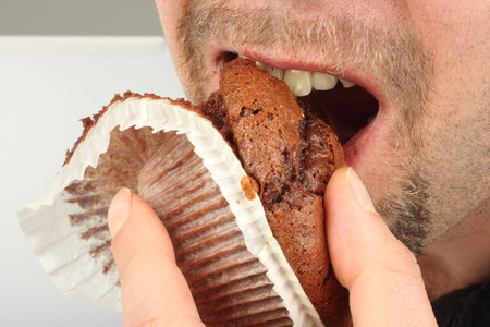 Picture of muffins. Very sweet and Tastyの写真素材