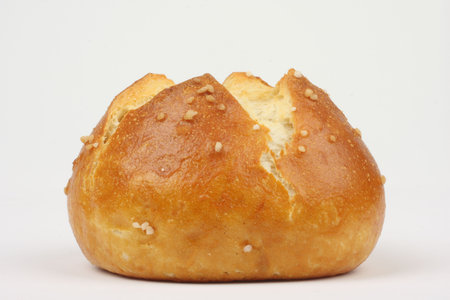 Pretzel and breadの写真素材