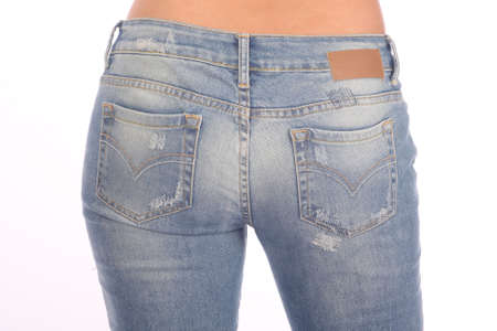 jeans, bottom, po, bluejeans, blue, woman, closeup, caucasian, fashion, styleの写真素材