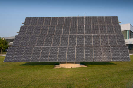 Solar Panel - Solar power plantのeditorial素材