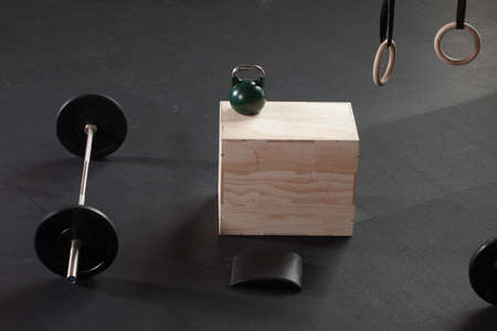 crossfit workout placeの写真素材