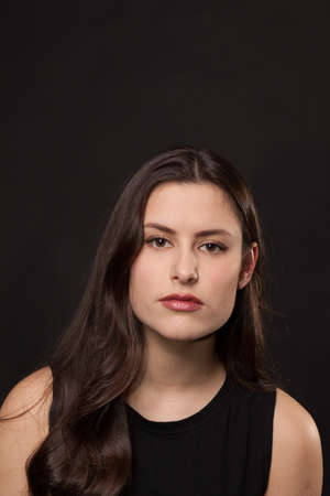 Beautiful woman portraitの写真素材